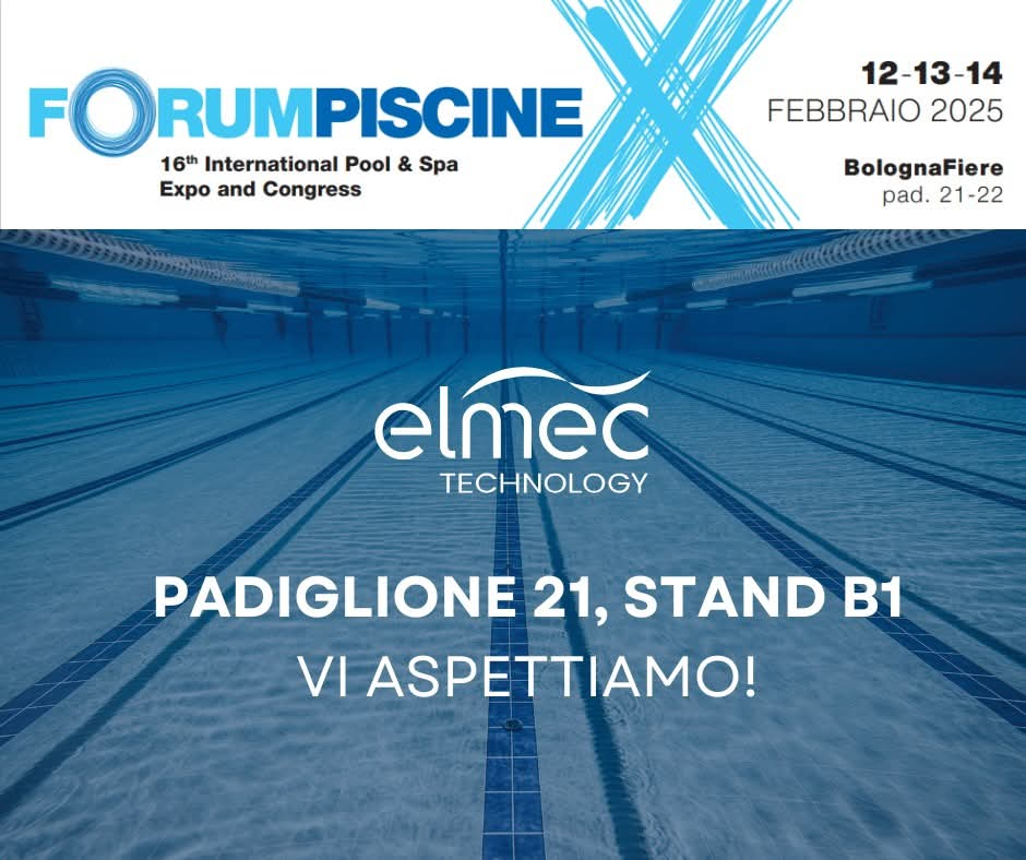 Forum Piscine. Padiglione 21, Stand B1. Vi aspettiamo!